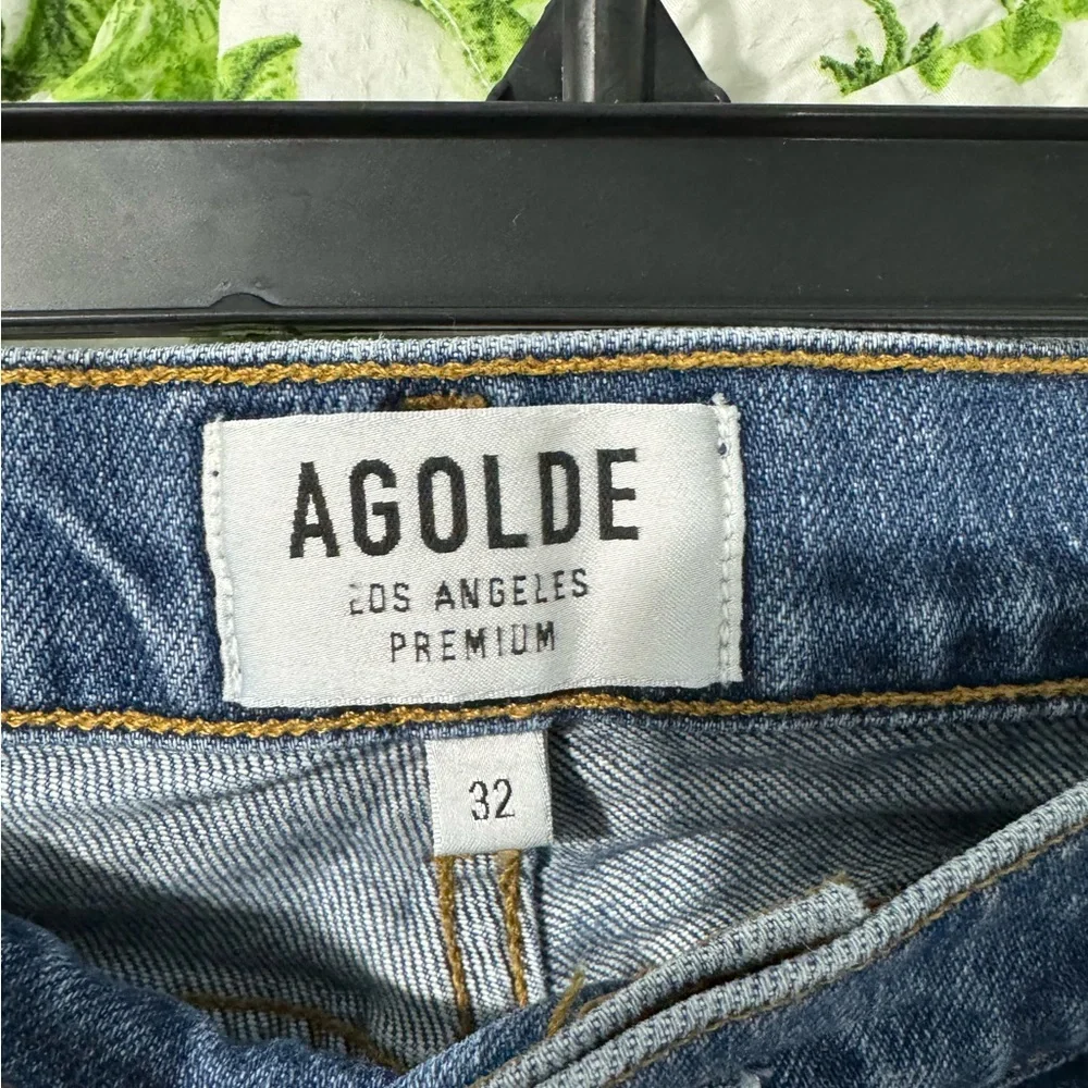 Agolde Women's Nico Hi Rise Slim Fit Jean Size 32